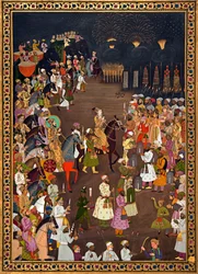 Die Hochzeitsprozession von Dara Shikoh